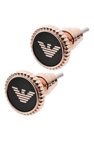 Brincos - Dourado-rosa e preto