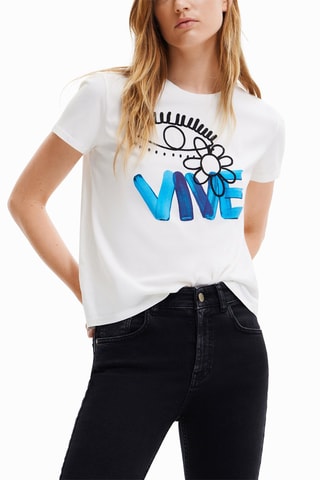 T-shirt regular - Blanc