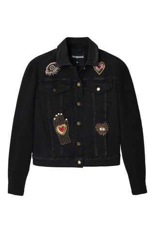 Veste en jean - Noir