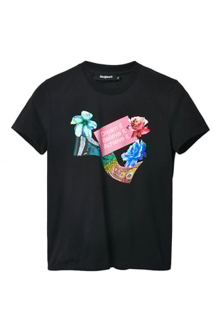 T-shirt regular - Noir