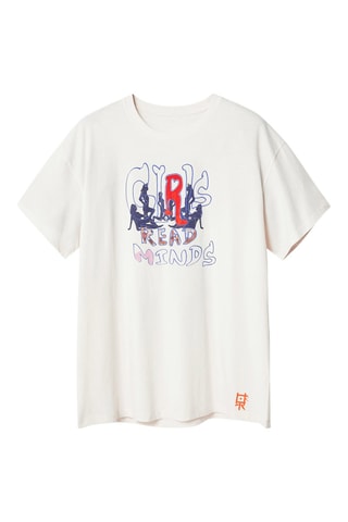 T-shirt oversize - Blanc