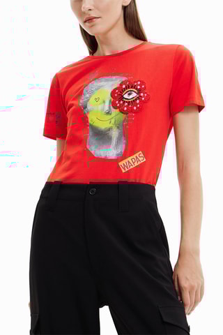 T-shirt slim - Rouge