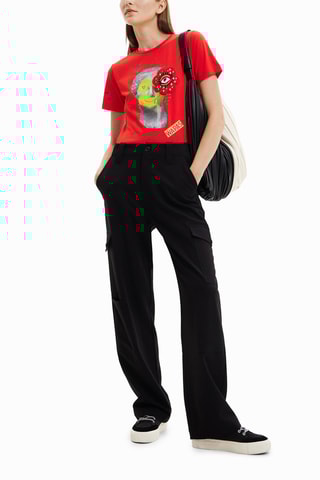T-shirt slim - Rouge