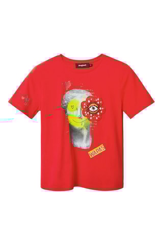 T-shirt slim - Rouge