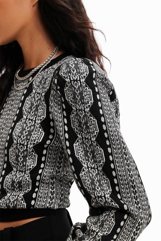 Pull court - Noir