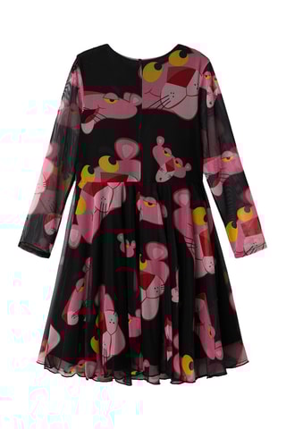 Robe La Panthère Rose Noir