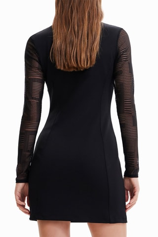 Robe fourreau - Noir