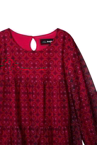 Robe courte - Rouge