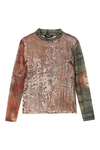 T-shirt Marron
