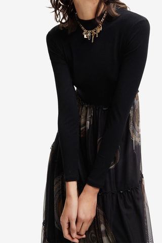 Robe longue - Noir