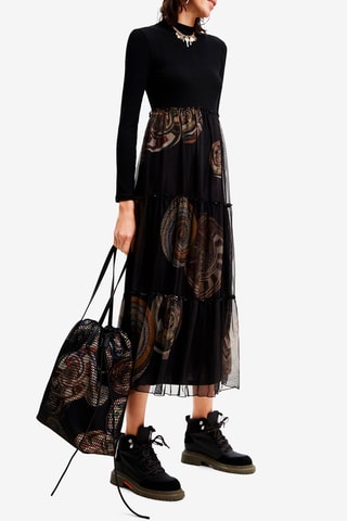Robe longue - Noir