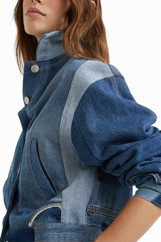 Veste en jean - Bleu