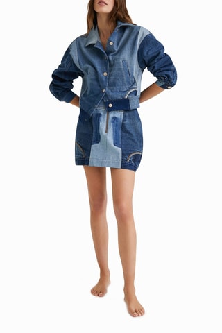 Veste en jean - Bleu
