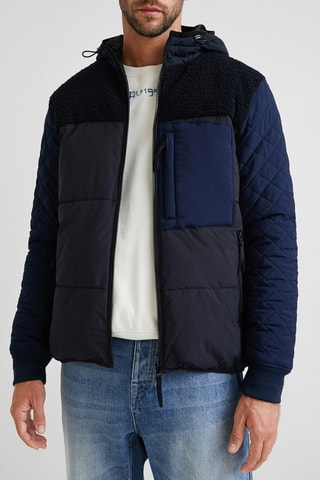 Veste à capuche Bleu marine