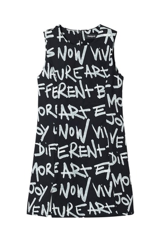 Robe droite Noir et blanc