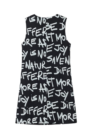 Robe droite Noir et blanc