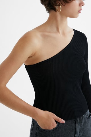 2 t-shirts asymétriques Rose et noir