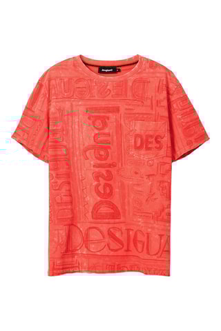 T-shirt à capuche - Rouge