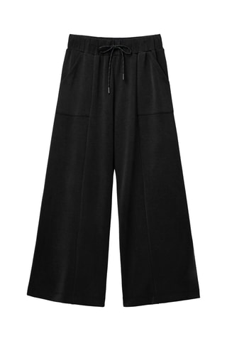 Pantalon wide legs - Noir