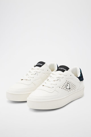 Baskets plateformes - Blanc
