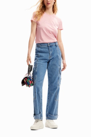 Pantalon cargo - Bleu