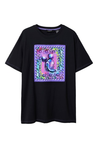 T-shirt Mickey Disney - Noir