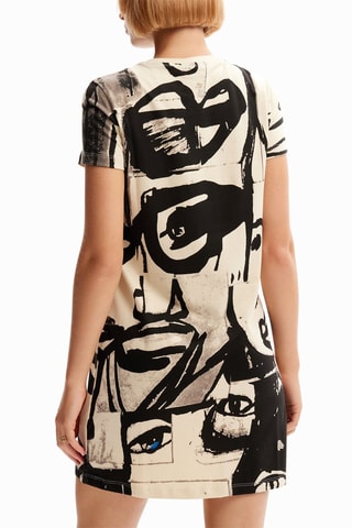 Robe droite - Blanc
