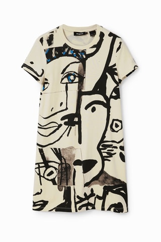 Robe droite - Blanc
