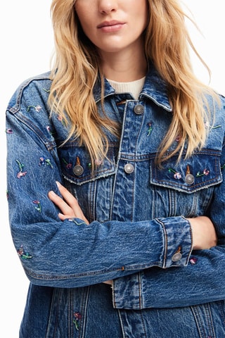 Veste en jean - Bleu