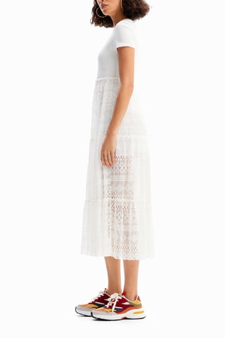Robe longue - Blanc