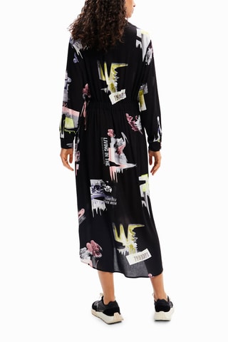 Robe chemise - Noir