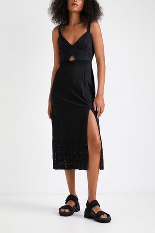 Robe midi - Noir