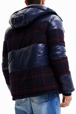 Doudoune en laine Bleu marine