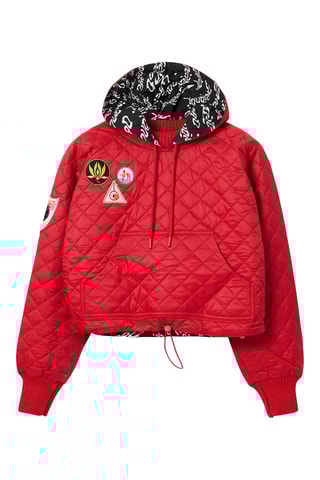 Sweat à capuche Rouge
