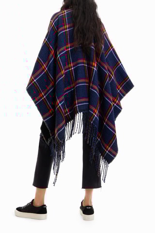 Poncho Bleu marine