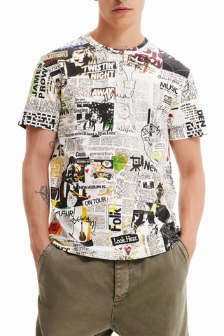 T-shirt regular - Blanc