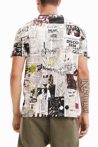 T-shirt regular - Blanc