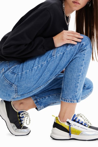 Sneakers plateformes - Blanc