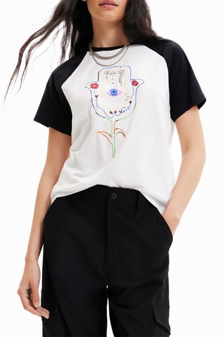 T-shirt slim - Blanc