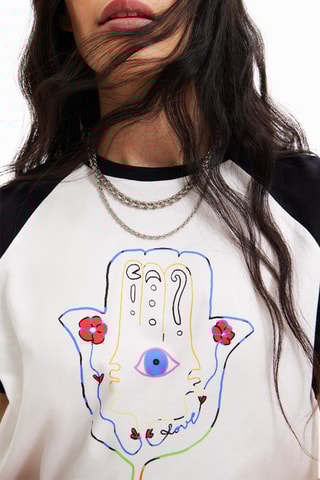 T-shirt slim - Blanc