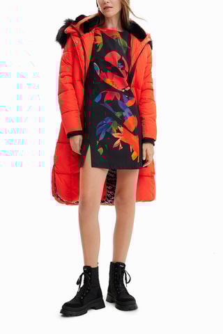 Robe fourreau sans manches - Noir