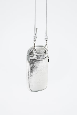 Sac bandoulière - Argenté