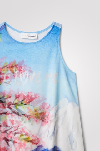 Robe sans manches - Bleu