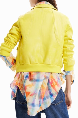 Veste regular - Jaune