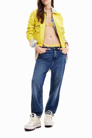 Veste regular - Jaune