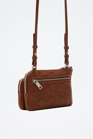 Sac bandoulière Mickey Disney - Marron