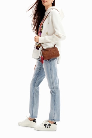 Sac bandoulière Mickey Disney - Marron