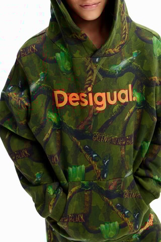 Sweat à capuche - Vert