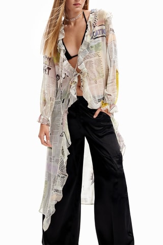 Blouse regular - Multicolore