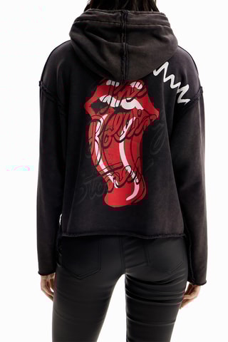 Sweat regular à capuche  Rolling Stones - Noir